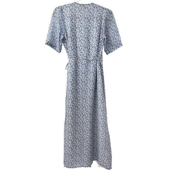 Reistor XS Summer Rains Maxi Wrap Dress Forget Me Not Blue - Picture 11 of 11